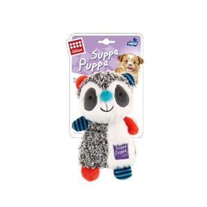 GiGwi Suppa Puppa Racoon Squeaker / Crincle inside - Shopivet.com