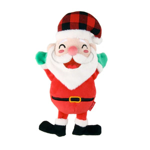 GiGwi X - mas Tales Santa Claus Plush Dog Toy with Squeaker inside - Shopivet.com
