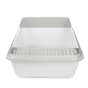 Go Fresh - High Back Cat Litter Box Large - Sand