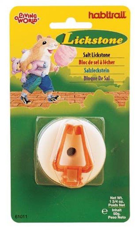 Hamster Salt & Mineral Lickstone - 50g - Shopivet.com