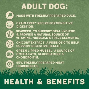 Harringtons Duck Grain Free Adult Wet Dog Food 400g - 400G - Shopivet.com