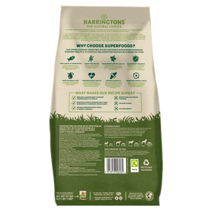 Harringtons Superfoods Salmon with Vegetables Adult Dry Dog Food - 12kg - Shopivet.com