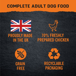 Harringtons Just 6 Chicken Grain Free Adult Wet Dog Food 380g - 380G