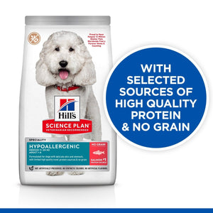 Hill’s Science Plan Hypoallergenic Medium Breed Adult Dry Dog Food with Salmon (12kg) - Shopivet.com