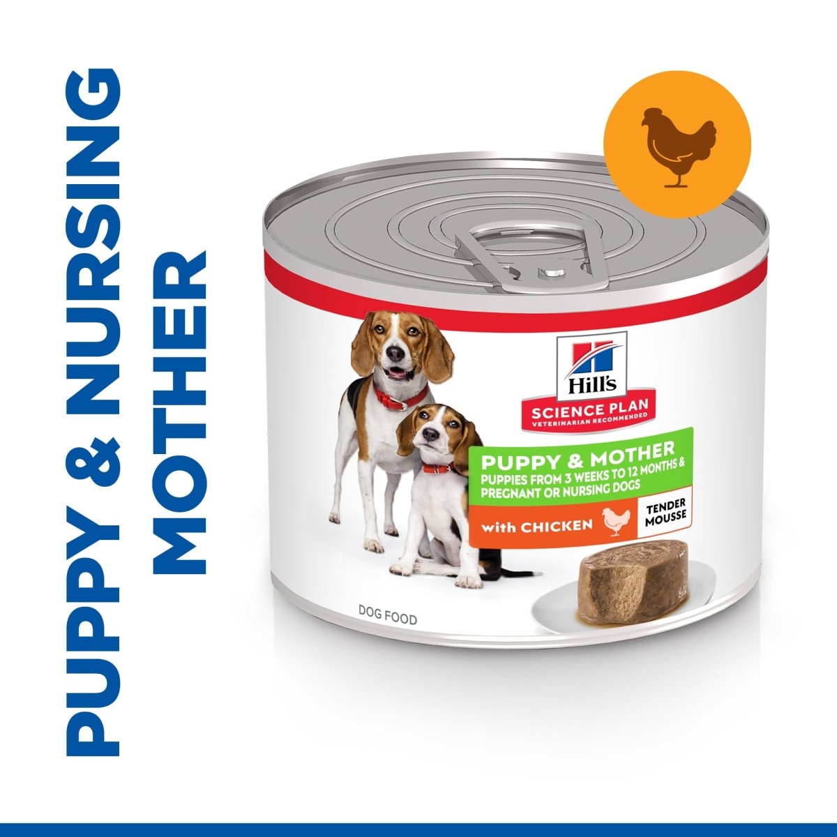 Hill’s Science Plan Puppy & Mother Mousse with Chicken (12x200g) - Shopivet.com