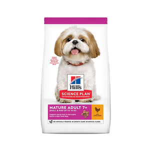 Hill’s Science Plan Small & Mini Mature Adult 7+ Dog Food With Chicken (3kg) - Shopivet.com