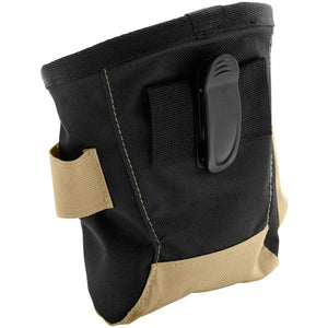 Hunter Bugrino Standard Belt Treat Bag - BLACK/TAN Large - Shopivet.com