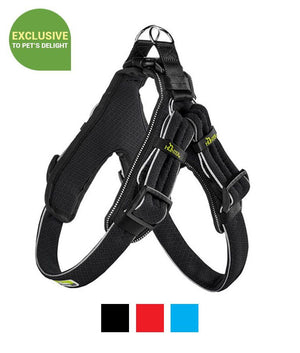 Hunter Manoa Vario Quick Light Dog Harness - Red X - Large - Shopivet.com