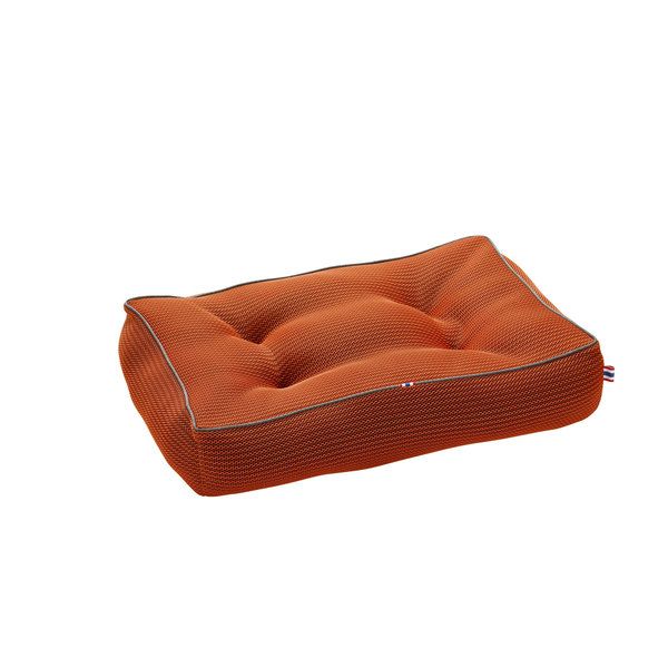 Hunter Quilted Toronto Dog Bed - ORANGE Small - Shopivet.com