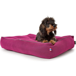 Hunter Quilted Toronto Dog Bed - PINK Small - Shopivet.com