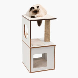 Catit Vesper Cat Furniture V-Box - White/Small