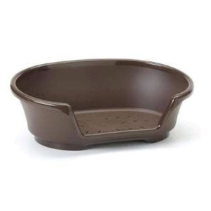 Savic Cosy Air Plastic Dog Bed - Black 78CM