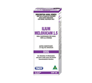ilium Meloxicam Suspension 1.5 for Dogs 100ml