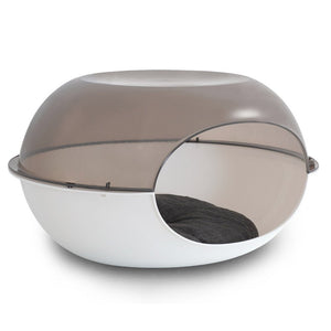 Kennel for Cats – Cuccia Luna Fume - tan - Shopivet.com
