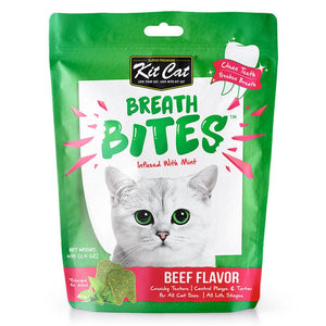 Kit Cat Breath Bites Beef Flavor 60g - Shopivet.com