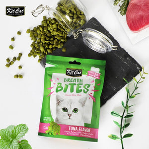 Kit Cat Breath Bites Tuna Flavor 60g - Shopivet.com