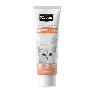 Kit Cat Daily Nutritional Supplement Gel For Cats & Kittens – Urinary Care (120g) - Shopivet.com
