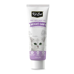 Kit Cat Daily Nutritional Supplement Gel For Cats & Kittens - Weight Gain (120g) - Shopivet.com