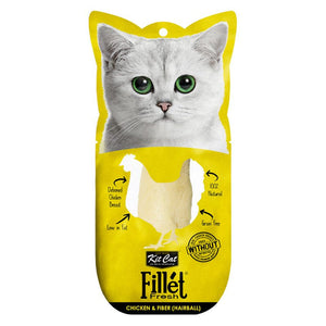Kit Cat Fillet Fresh Chicken and Fiber (Hairball) - Shopivet.com