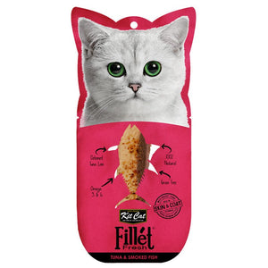 Kit Cat Fillet Fresh Tuna and Smoked Fish - Shopivet.com
