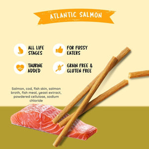 Kit Cat Grain Free Cat Stick Atlantic Salmon 15g - Shopivet.com