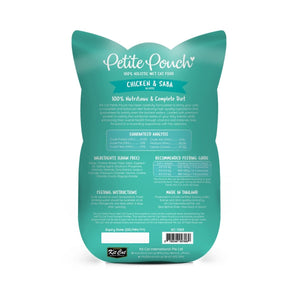 Kit Cat Petite Pouch 70g – Chicken & Saba (1 Box - 24pcs) - Shopivet.com