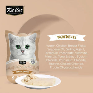 Kit Cat Petite Pouch 70g – Classic Chicken (1 Box - 24pcs) - Shopivet.com