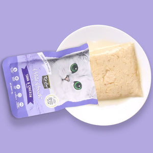 Kit Cat Petite Pouch 70g – Tuna & Chicken (1 Box - 24pcs) - Shopivet.com