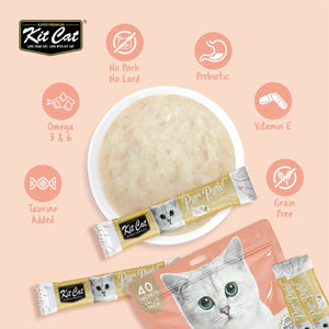 Kit Cat Purr Puree Chicken & Salmon (40 Sachets Value Pack) - Shopivet.com