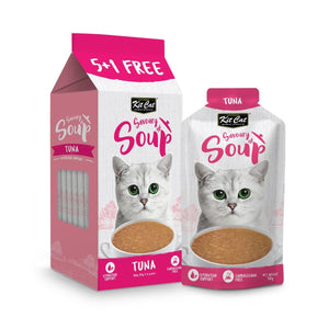 Kit Cat Savoury Soup Tuna 300g ( 6 X 50g ) - Shopivet.com