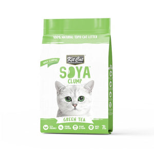 Kit Cat Soya Clump Soybean Litter – Green Tea 7L(1 Box – 6pcs) - Shopivet.com