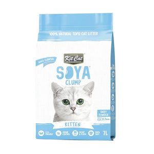 Kit Cat Soybean Litter Soya Clump Kitten Baby Powder 7L (1 Box – 6pcs) - Shopivet.com