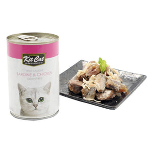 Kit Cat Wild Caught Sardine & Chicken - Shopivet.com