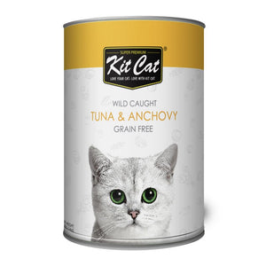 Kit Cat Wild Caught Tuna & Anchovy - Shopivet.com