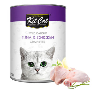 Kit Cat Wild Caught Tuna & Chicken - Shopivet.com