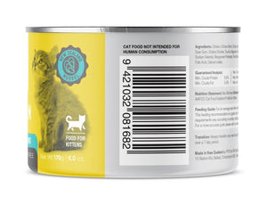 Kiwi Kitchens Chicken & Mussel Dinner Canned Wet Kitten Food - 170g - Shopivet.com