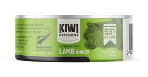 Kiwi Kitchens Grass Fed Lamb Dinner Canned Wet Cat Food - 170g - Shopivet.com