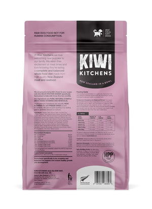 Kiwi Kitchens Raw Freeze Dried Dinner Multi Protein Dry Puppy Food - 350g - Shopivet.com