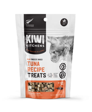 Kiwi Kitchens Raw Freeze Dried Tuna Recipe Cat Treats 30g - 30g - Shopivet.com