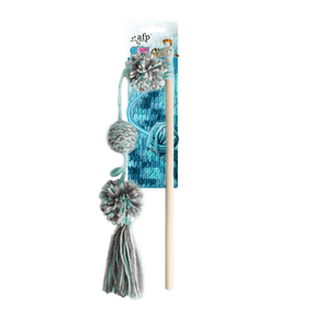 Knotty Habit - Yarn Pom Pom Wand