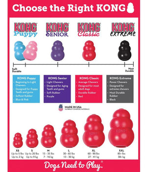 Kong Classic Dog Toy - L - Shopivet.com