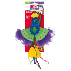 Kong Connects Peacock Feather Cat Toy - Shopivet.com