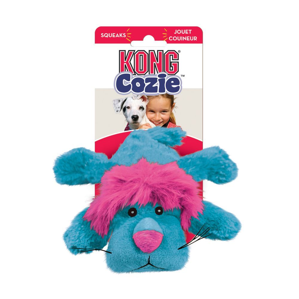 Kong Cozie King Lion Dog Toy - S - Shopivet.com