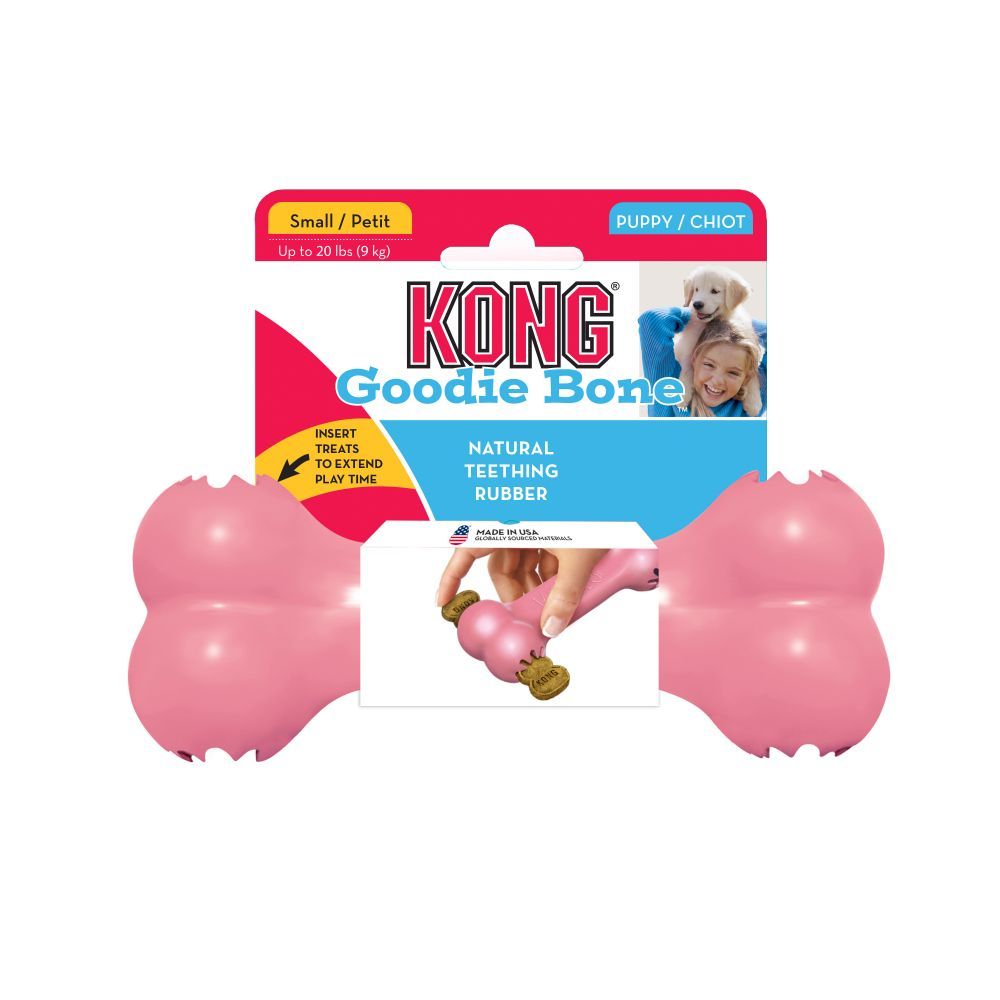 Kong Goodie Bone Puppy Toy - S - Shopivet.com