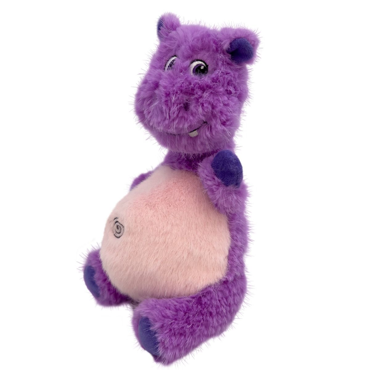 Kong Knots Belly Hippo Squeaker Dog Toy - M/L - Shopivet.com