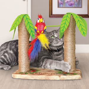 Kong Play Spaces Tiki Twirl Cat Scratcher - Shopivet.com
