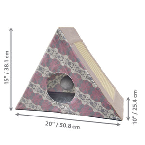 Kong Play Spaces Zen Den Cat Scratcher - Shopivet.com