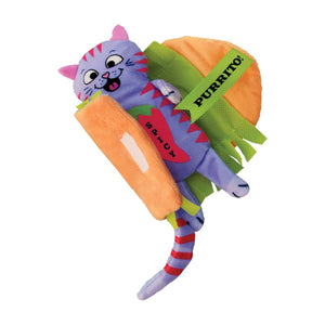 Kong Pull - A - Partz Purrito Cat Toy - Shopivet.com