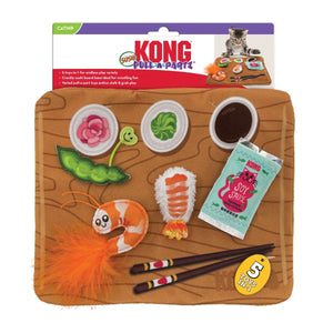 Kong Pull - A - Partz Sushi Cat Toy - Shopivet.com