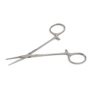 KRUUSE Micro Mosquito Artery Forceps, 12 cm / 4.7", curved, extra delicate